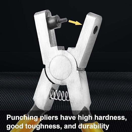 Watch Belt Leather Hole Puncher Plier Round Hole Punch Pliers Universal 2.0mm - Image 3