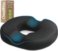 CloudBliss Donut Pillow Stadium Seat Cushion by CloudBliss