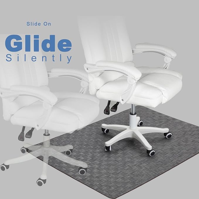 Chair Mat for Hardwood & Tile Floor, Anti Slip, Floor Protector for Home Office - Image 6
