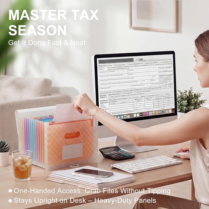 ThinkTex Accordion File Organizer, 12 - Image 5