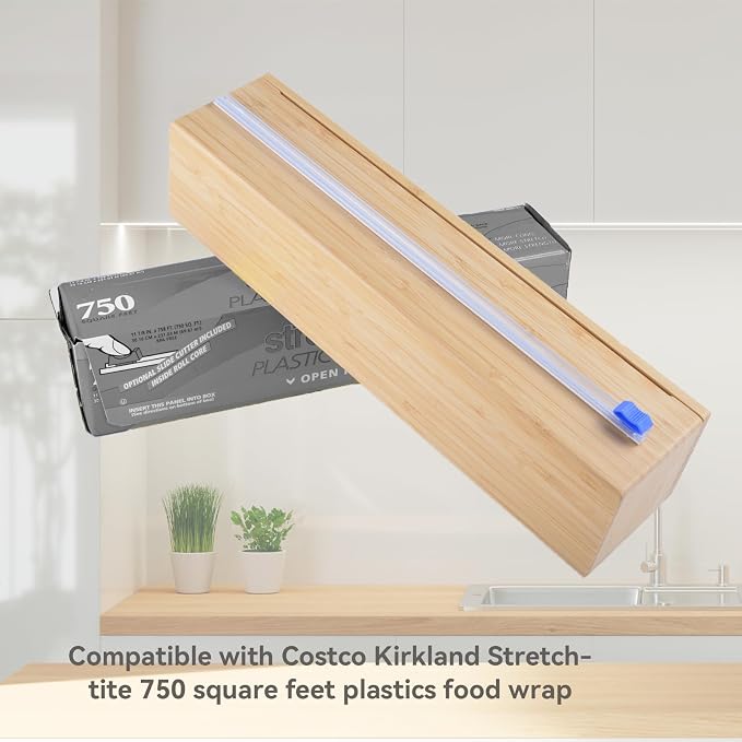 Plastic Wrap Dispenser with Cutter - Image 4