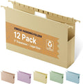 XINGIA Legal Size Hanging File Folders, 12 Pack 2" Expansion Legal Size File by Unknown