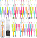 300 Pieces DIY Beadable Pen Kit – 100 Plastic Ballpoint Pens by DASTTUIS