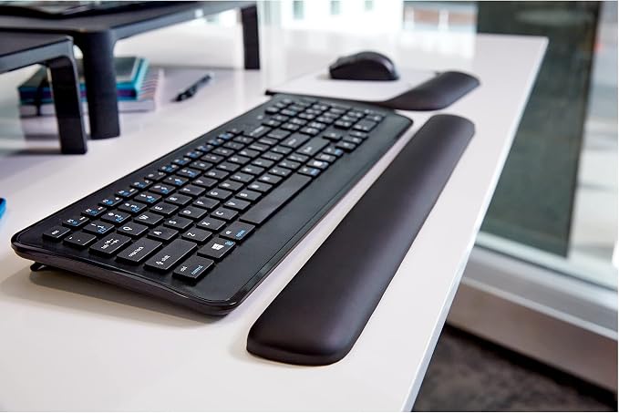 3M Gel Wrist Rest for Keyboards, Soothing 3M Gel Technology and Satin Smooth - Image 12