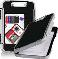 Thicker Clipboard with Storage, Internal Pen Pouch Included, A4 / Letter Size by HOME