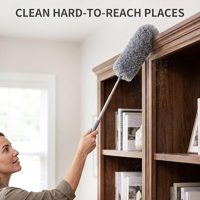 2 Pack Microfiber Duster for Cleaning, Small Dusters - Image 5