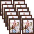 Giftgarden 6x8 Picture Frame Brown 6 x 8 Photo Frames Bulk by Giftgarden