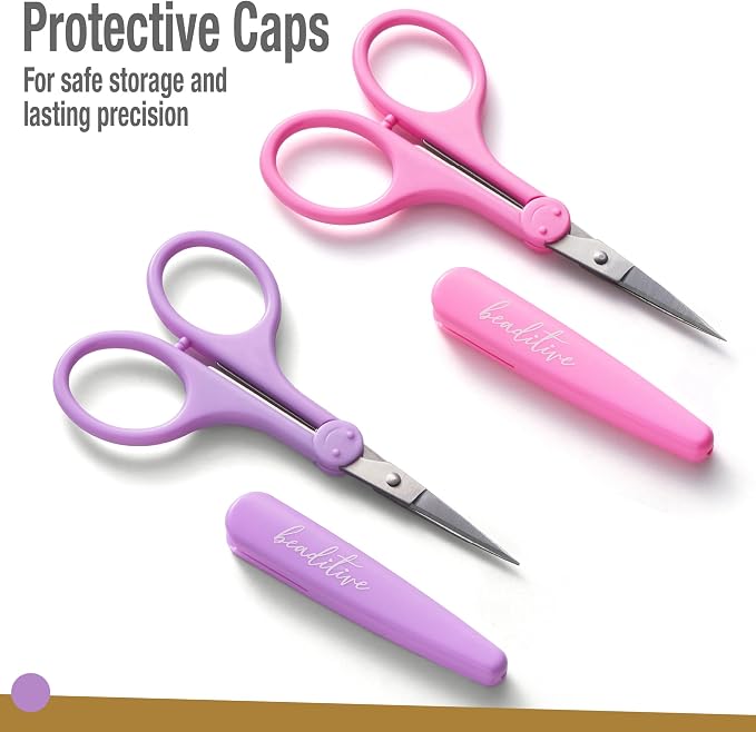 Beaditive High Precision Detail Scissors Set Sharp, Fine Tips | Paper Cutting - Image 7