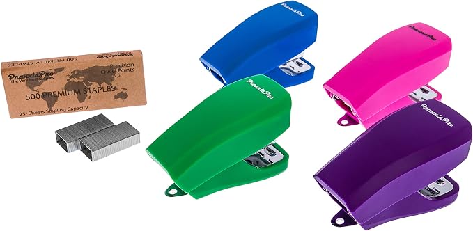 Aria Premium Back to School Mini Stapler Set of 4 - - Image 3