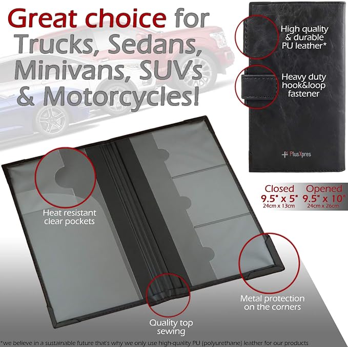 Auto Insurance and Registration Card Holder - Image 5