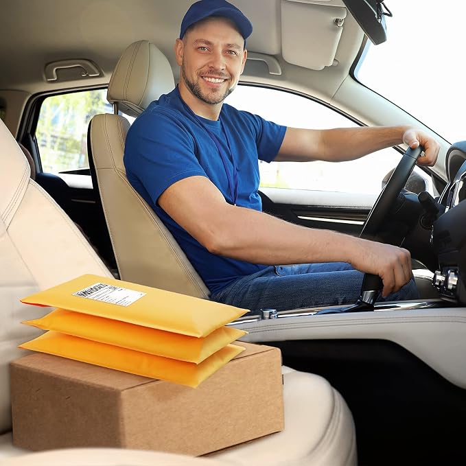 UCGOU Large Kraft Bubble Mailers 10.5x16 Inch Usable Size 10.5x15 Inch 40 Pack - Image 6
