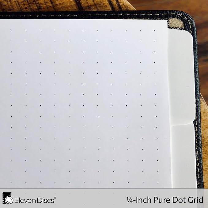 Eleven Discs Discbound Paper, Letter Size Pure Dot Grid Sheets - Image 3