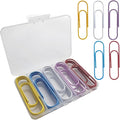 20 Pcs Jumbo Paper Clips 100mm/4 Inches Large Colored Big Papeclips by Unknown