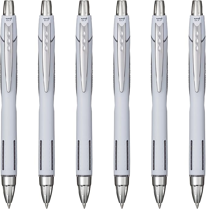 Uni-Ball Jetstream RT Ballpoint Pen, Fine Point, Sea Barrel, 6 Pens by uni-ball