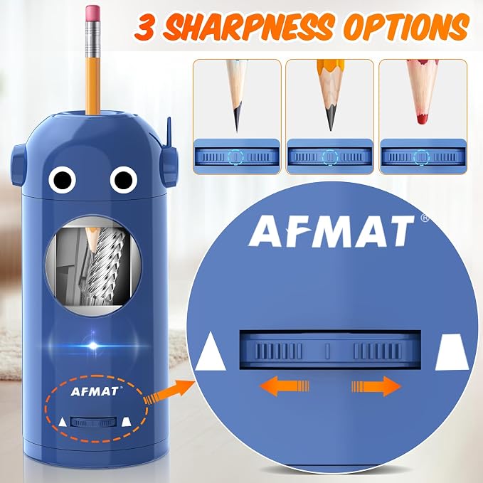 AFMAT Electric Pencil Sharpener - Image 4