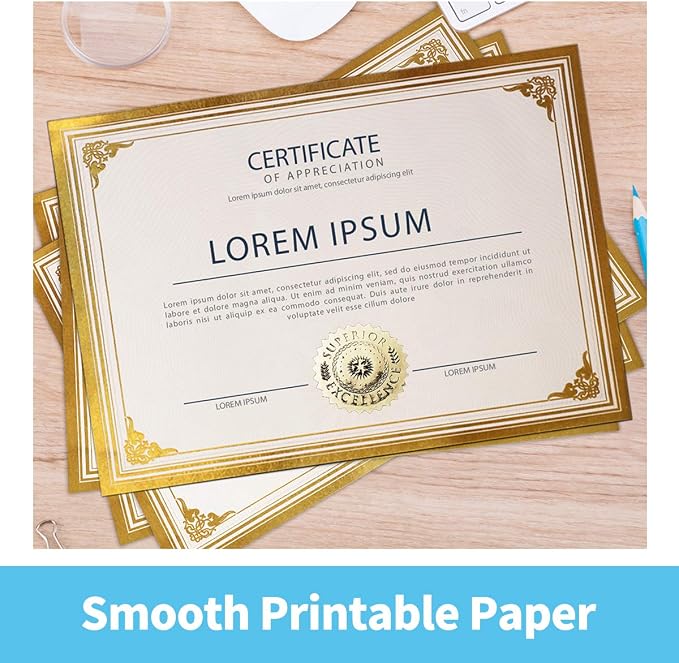 SUNEE 75pcs Certificate Kit, Accomplishment - Image 6
