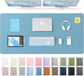 YSAGi Leather Desk Pad Protector, Office Desk Mat, Large Mouse Pad, Non-Slip PU by YSAGi