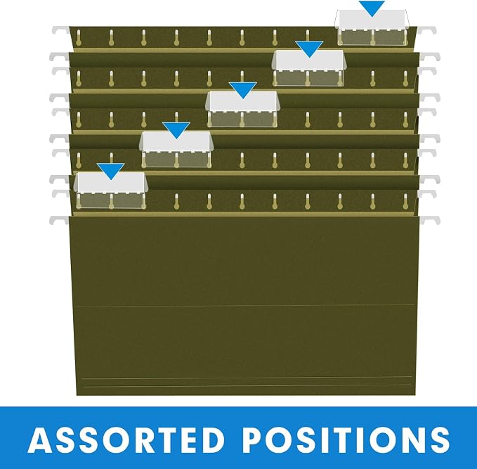 Hanging File Folders, RAZCC 60 Pack Reinforced Hanging Folders Legal Size - Image 6