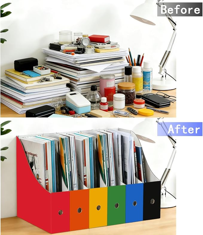 Limitliho Cardboard Magazine File Holder - Image 6