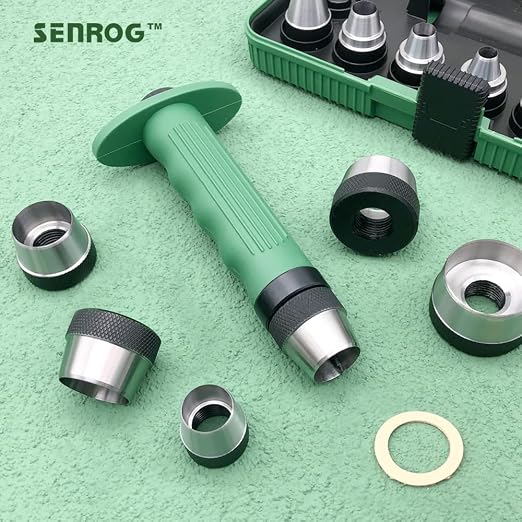12 in 1 Hollow Hole Punch Set, Gasket Cutting Puncher, Leather Punch. | 12 - Image 6