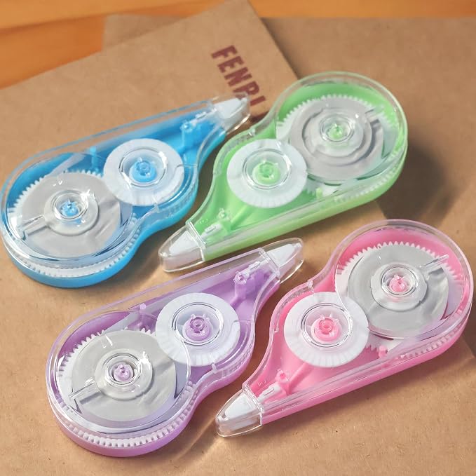 16 Pcs 39.4 Ft Colorful Correction Tape, Teacher Supplies, Office and Home - Image 6