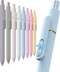 Hiacry 8 Pcs Gel Pens, Quick-Dry Black Ink-0.7 MM Fine Point Fidget Pens | by HIACRY