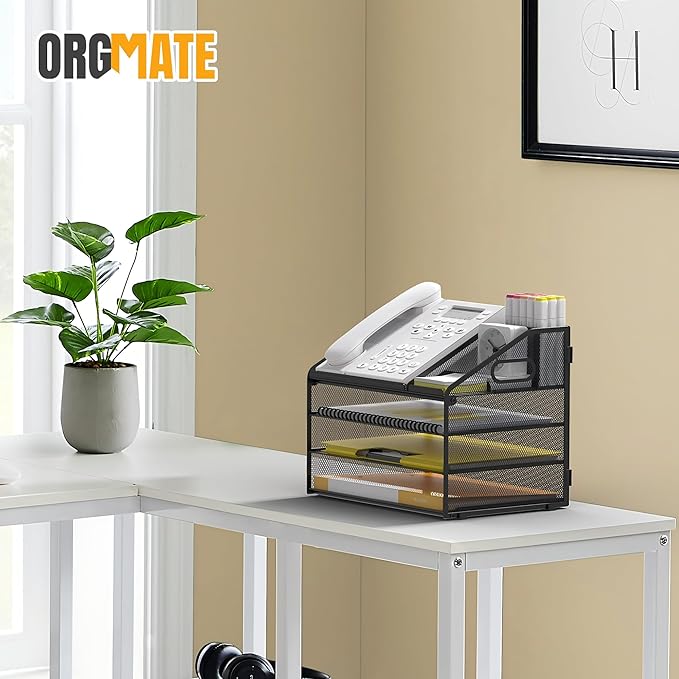 Letter Tray Paper, 4 Tier Desk Organizer - Image 6