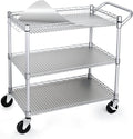 WDT 990Lbs Capacity Heavy Duty Rolling Utility Cart, NSF Rolling Carts by WDT