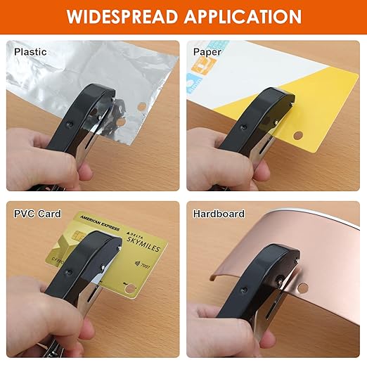Hole Punch 1/8 inch-3mm Single Hole Punch, Heavy Duty Hole Puncher Single - Image 4