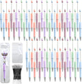 300 Pieces DIY Beadable Pen Kit – 100 Plastic Ballpoint Pens by DASTTUIS