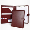 Professional Padfolio with Clipboard, Faux Leather Portfolio Folder Binder by Unknown