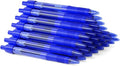 deegtran Pens Bulk, 30 Pack No Bleed Blue Ink Click Pens by DEEGTRANPENS
