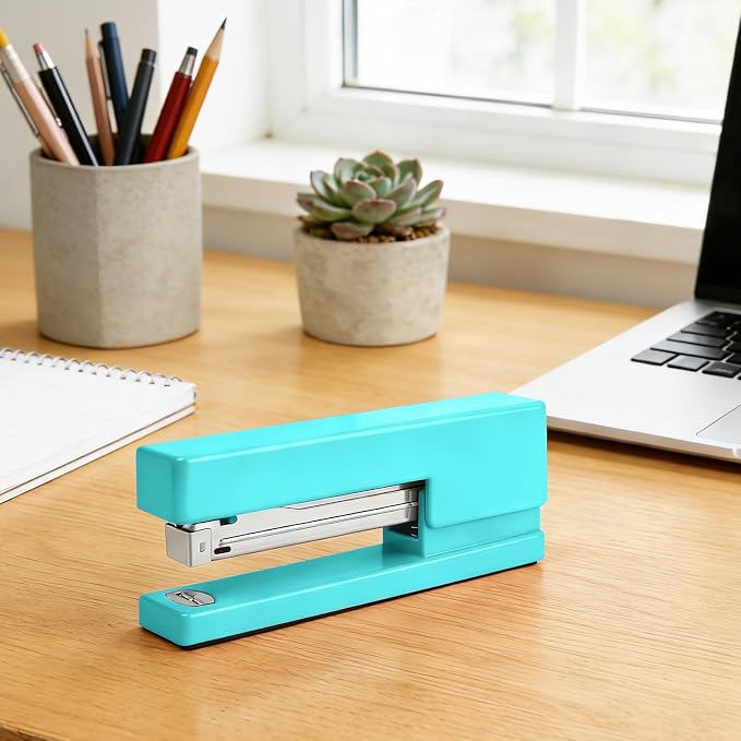 Stapler 25 Sheet Capacity with 830 Staples and Staple Remover, Full Strip - Image 3