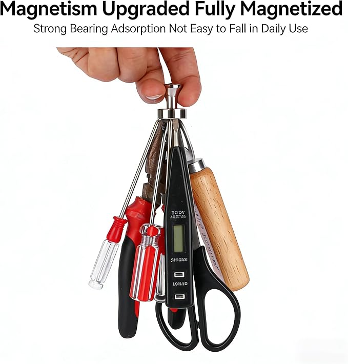 Strong Fridge Magnets, 12 x 16mm, Heavy Duty Magnetic Push Pins - Image 5