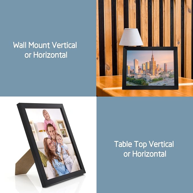 Giftgarden Black 8x10 Picture Frame Bulk, 12 Pack - Image 6
