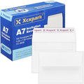 Xxcxpark 100 Qty Printable A7 Invitation Envelopes 5.25X7.25 inches Cards by Xxcxpark