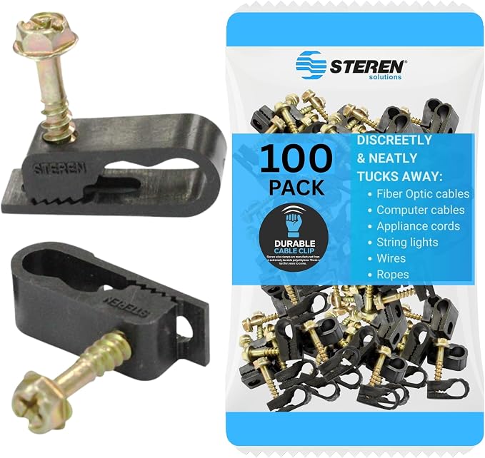 STEREN Coaxial Cable Clips by STEREN