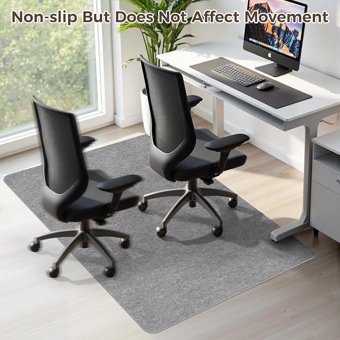 Office Chair Mat, Hard Floor Chair Mat Mat Suitable - Image 2