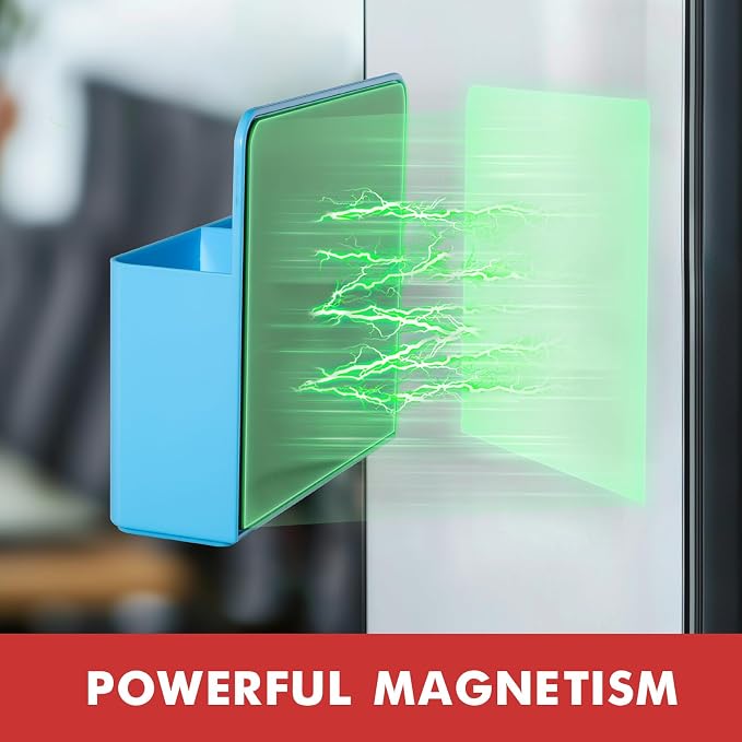 BEYGORM 2 Pack Plastic Magnetic Pen Holder - Image 3