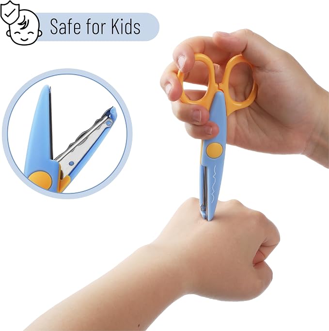 Mr. Pen- Craft Scissors Decorative Edge, 6 Pack, Spring Colors | Zig Zag - Image 5
