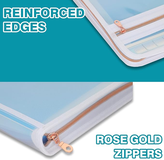 H4D 13 Pocket Expanding File Folder Organizer, 8.5-x-11-inch | Zippered - Image 5