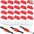 20 Pack Adhesive Silicone Pen Holders, Clipboards, Classroom And Office; by SameTech