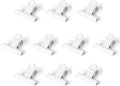 20 Pack 2 Inch Polished Steel Clips, Metal Bulldog Binder Clips, Large Hinge by HomeImpel