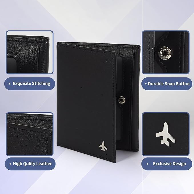 Pilot Wallet Passport Holder for Travel - Image 3
