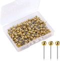 200pcs Map Push Pins, Round Head Small Thumb Tacks Plastic Marking Pushpins by XIHIRCD