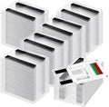 Ctosree 400 Pcs Magnetic Label Holder 5.5 x 3.5 Inches Pallet Rack Sign Holder by Ctosree