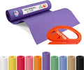 Purple Kraft Paper Roll 12" x 1200" by IDLPackaging