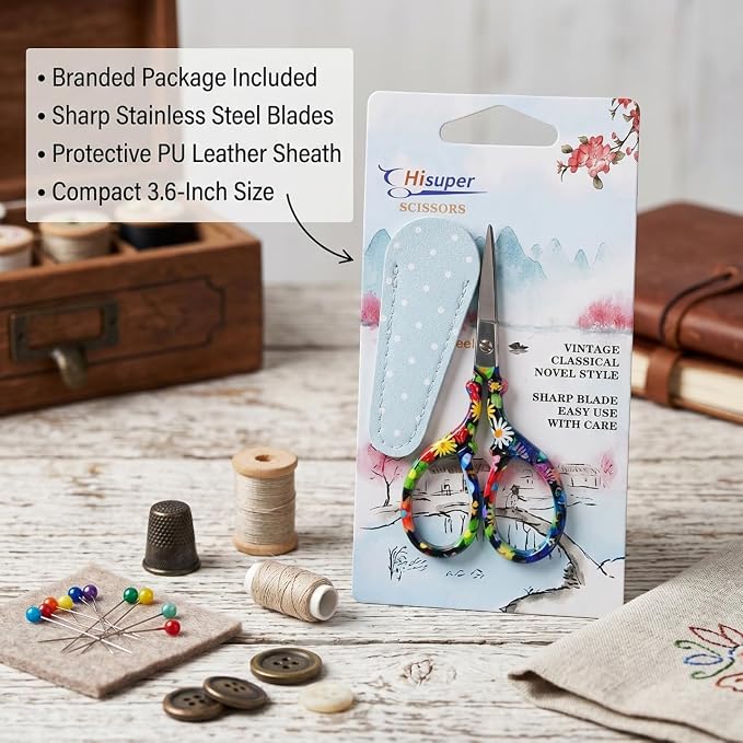 Classic 3.6" Sewing Scissors - Image 6