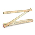 QWORK Folding Wood Rule, 6 FT 6 Inch Foldable Ruler by QWORK