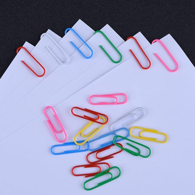 Yarlung 900 Pieces 2 Inch Jumbo Paper Clips, Vinyl Coated Large Paperclips - Image 7